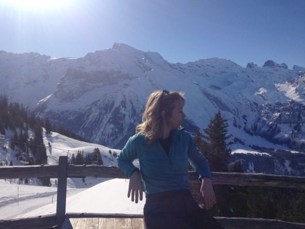 woman-sunning-in-the-alps
