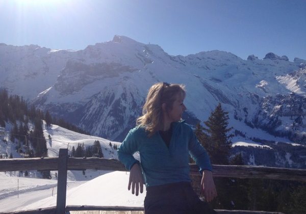 woman-sunning-in-the-alps