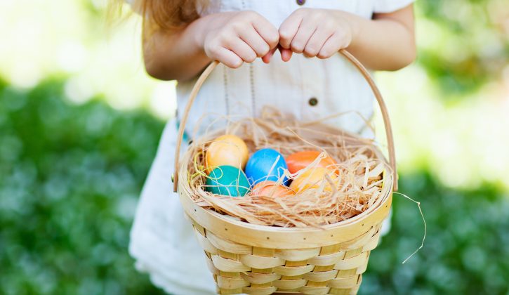 Colorful Easter eggs