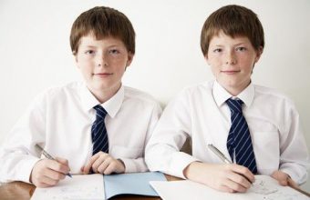 twins-at-school
