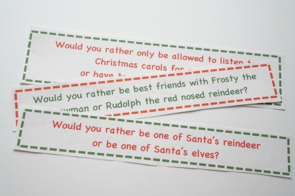 christmas would you rather