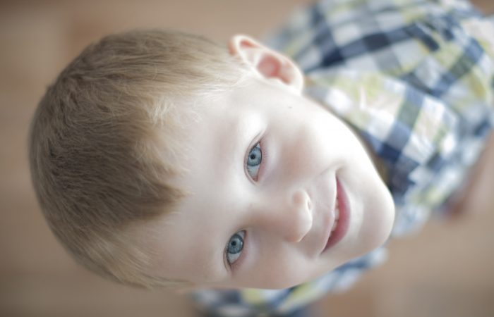 happy cheerful kid