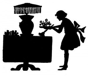 silhouette-cleaning-vintage-image-graphicsfairy2-300x260