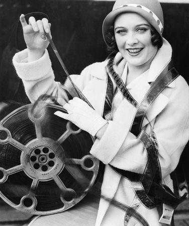 woman-looking-at-film