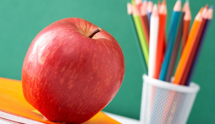 bigstock-Close-up-of-big-red-apple-on-s-44337667