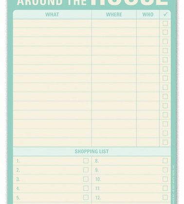 Things-To-Do-Around-the-house-Notepad