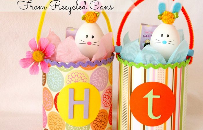 EasterBasketsfromRecycleCans