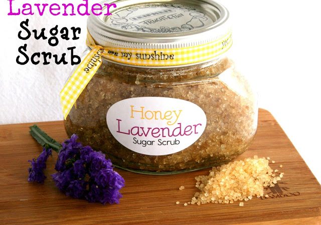 HoneyLavenderSugarScrub