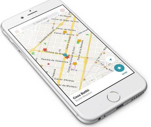 Map-on-iPhone