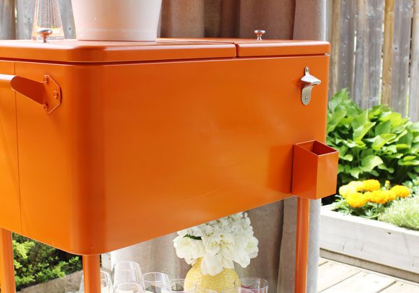 orange-coolerdrink-cart