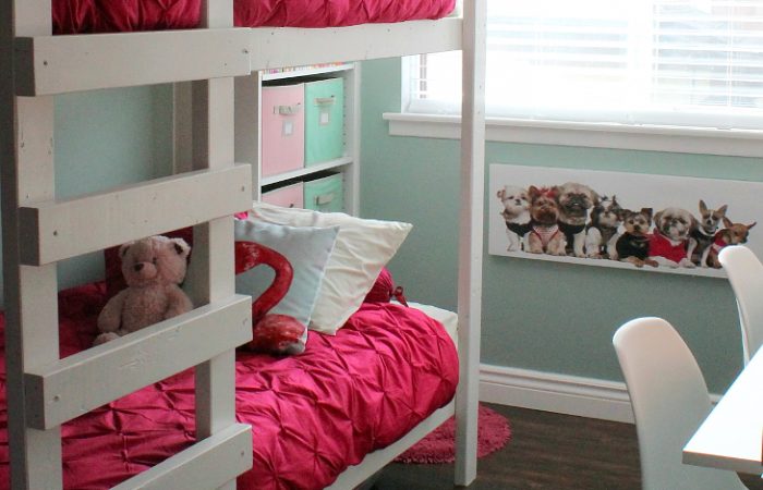 GIRLS-ROOM-MAKEOVER-BUNK-BEDS