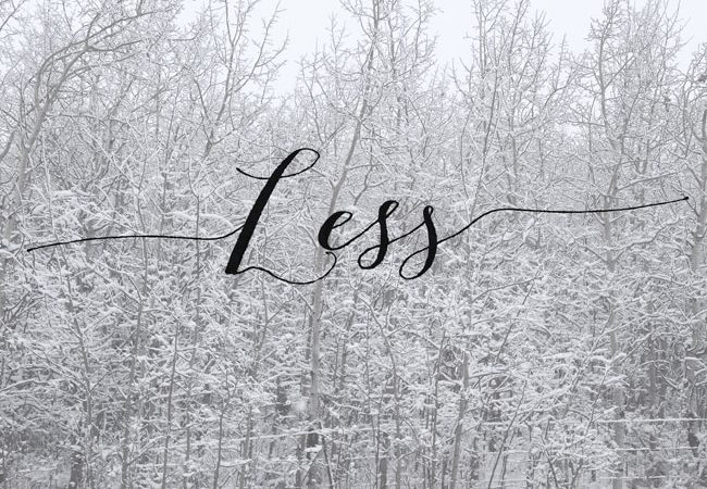 Less