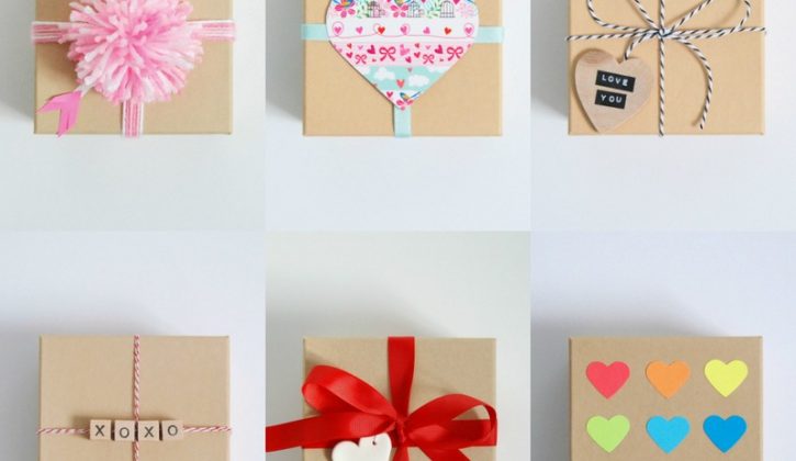Valentines-Day-gift-wrap-ideas-for-a-simple-Kraft-Paper-Box-northstory.ca_