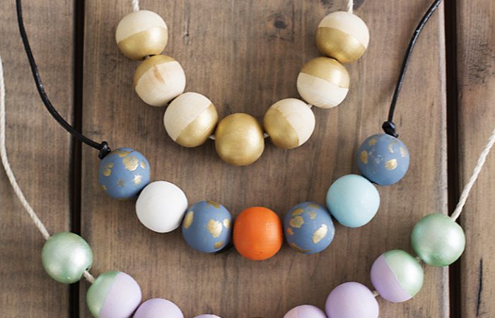 multi-colored-painted-wood-bead-necklaces