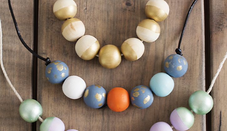 multi-colored-painted-wood-bead-necklaces