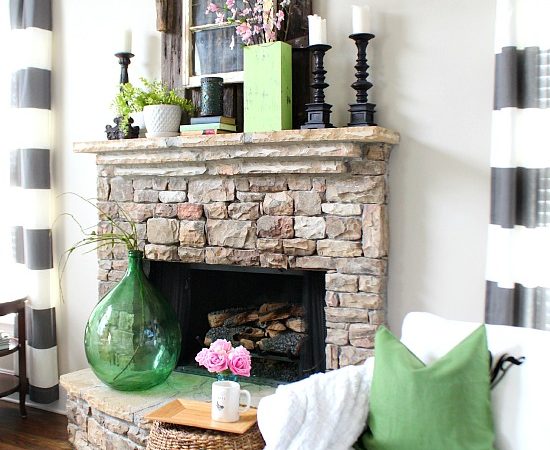 Spring-Mantel-at-Refresh-Restyle