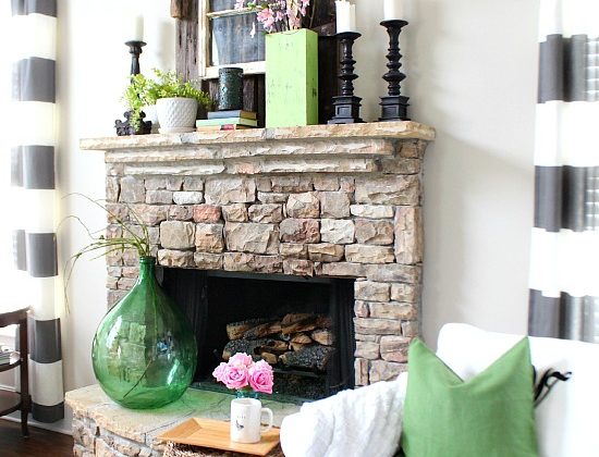 Spring-Mantel-at-Refresh-Restyle