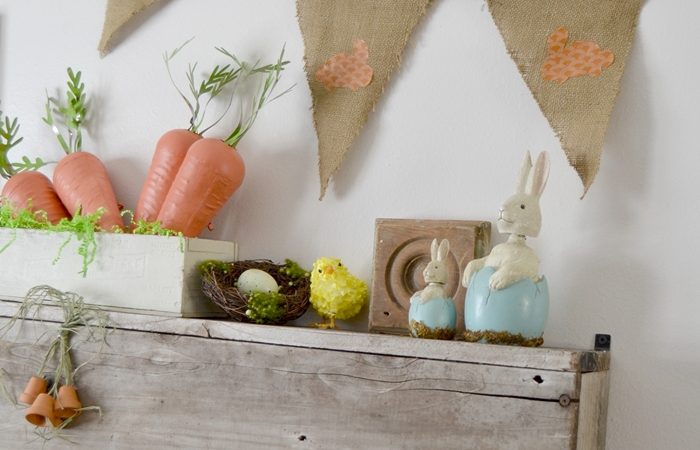 easter-mantel-decor