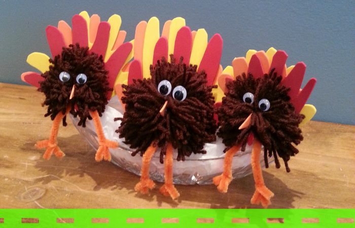 Easy-thanksgiving-craft-pom-pom-turkey-2