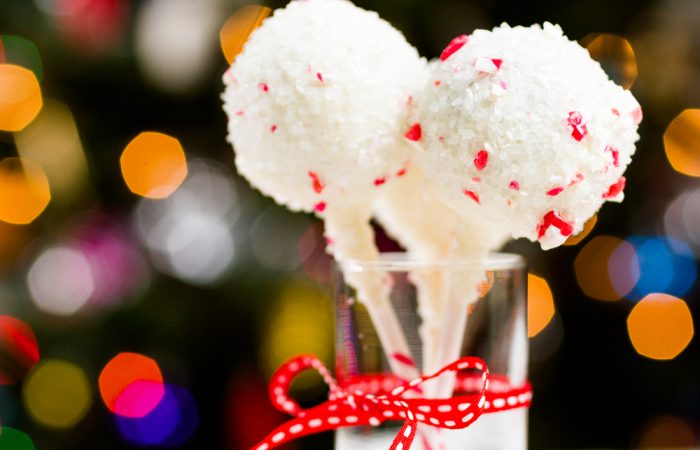 Peppermint Cake Pops