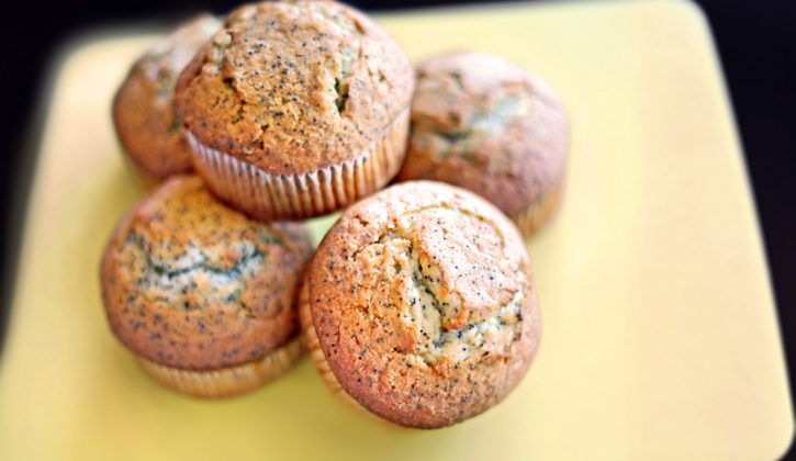 Lemon Poppyseed Mini Muffins