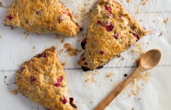Gingerbread Cranberry Scone