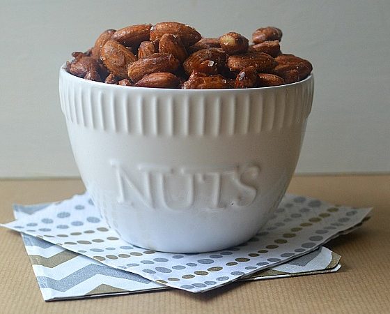 Maple Cinnamon Almonds