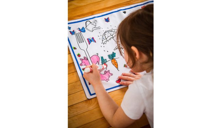 Colour-In Junebug Placemats