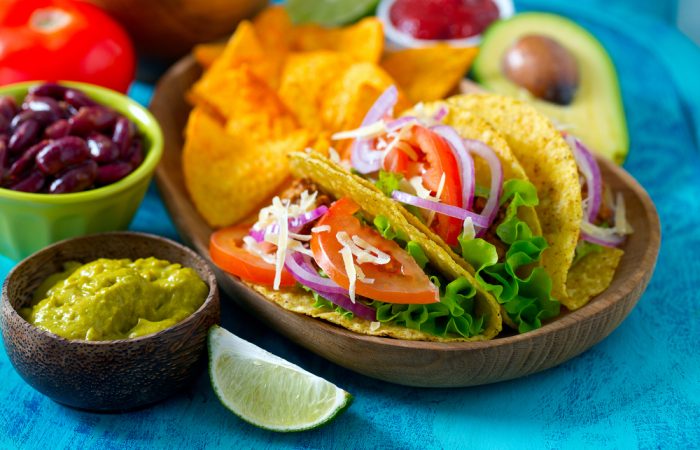black bean vegan tacos