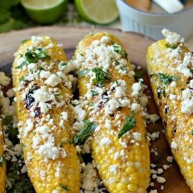 Mexican Grilled Corn on the Cob
