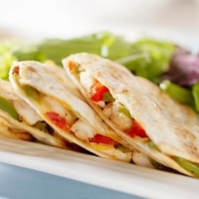 Super Fast Black Bean Quesadillas
