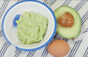 Make Your Own Baby Food: Eggy Guacamole