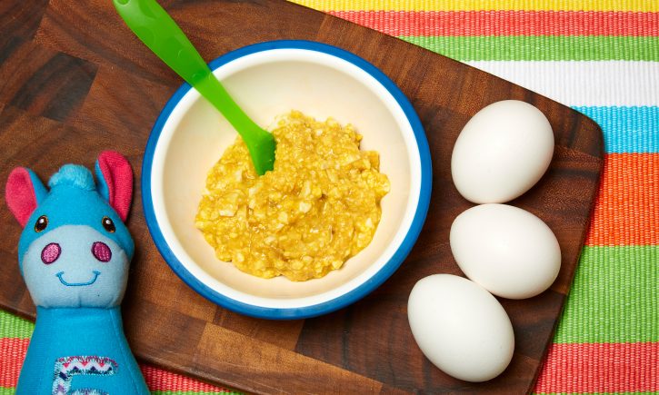 Egg and Peach Mash