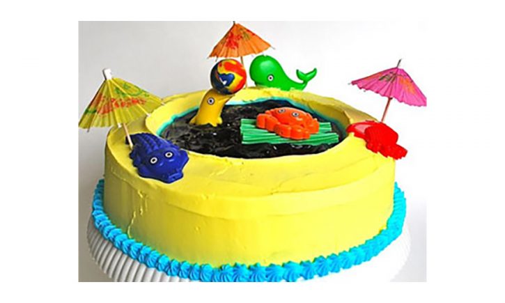 Swimming Pool Cake