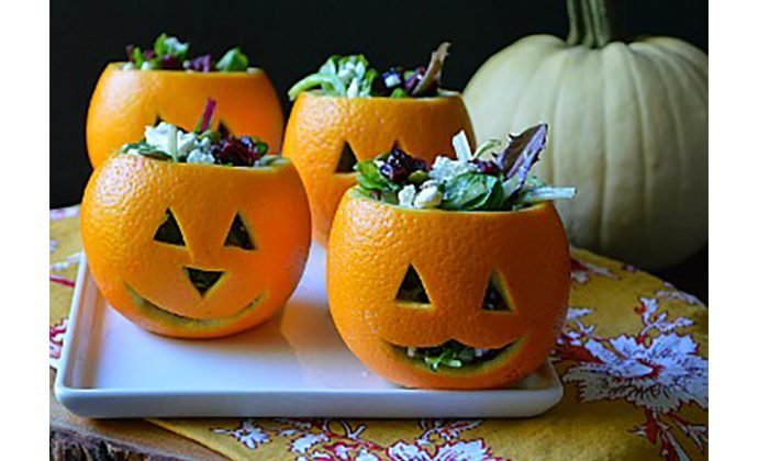 Jack-o’-Lantern Citrus Salad