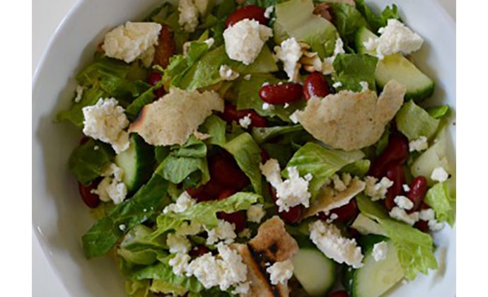 Fattoush Salad with Feta