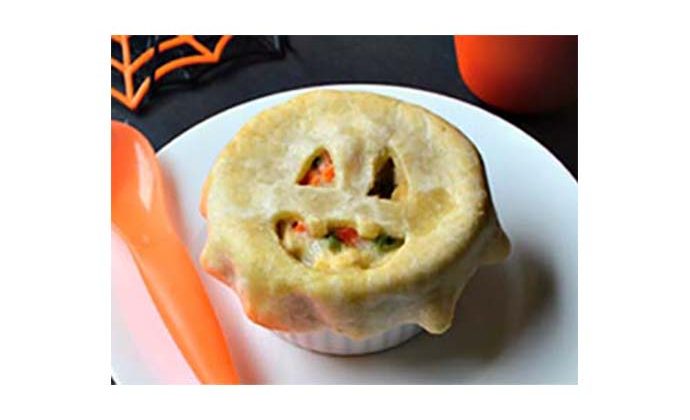 Jack O'Lantern Pot Pies Recipe - SavvyMom