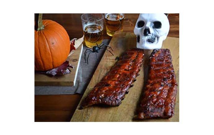 Bloodied Baked Ribs