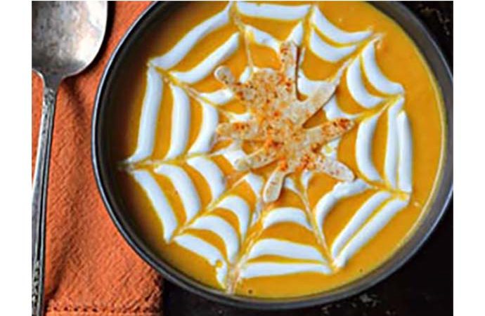 Spooky Roasted Carrot Soup - SavvyMom