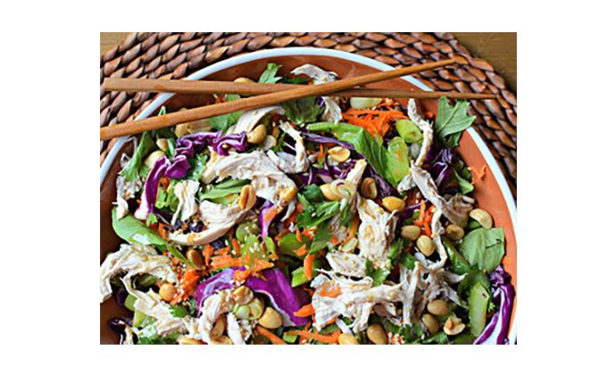 Asian Chicken and Cabbage Salad