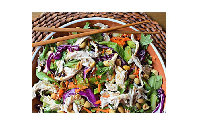 Asian Chicken and Cabbage Salad