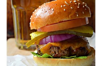 Cheesy Beer Burgers
