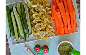 Irish Flag Pasta Veggie Dinner - SavvyMom
