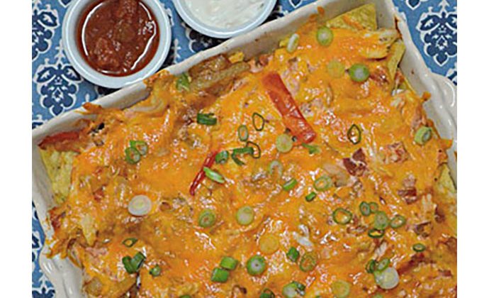Chicken Nacho Casserole