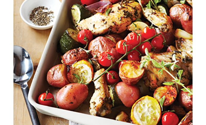 Herbed Chicken Tray Bake