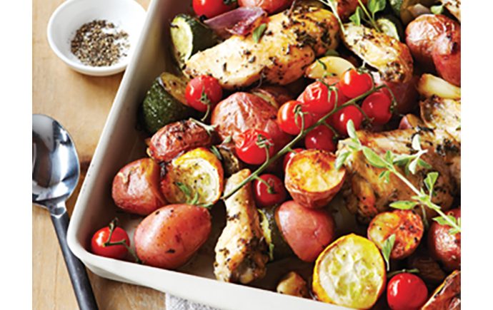 Herbed Chicken Tray Bake