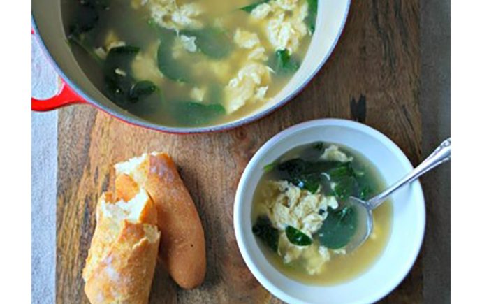 Stracciatella Soup