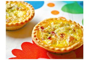 Bacon and Leek Mini Quiche