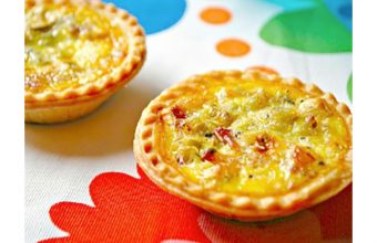 Bacon and Leek Mini Quiche