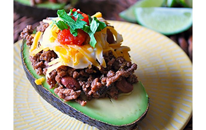 Stuffed Avocado Shells